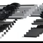 Cameră web Logitech - MX Brio, 4K Ultra HD, Graphite