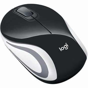 Mouse Logitech® Wireless M187 910-002731, 2.4GHZ , negru, EMEA