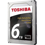 Hard disk Toshiba N300 6TB SATA-III 7200RPM 128MB