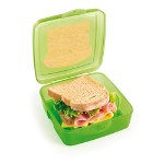 Cutie pentru sandwich Snips Sandwich, 500 ml, verde