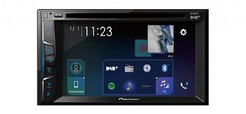 Multimedia player auto Pioneer AVH-Z3100DAB, 2DIN, CD/DVD, Bluetooth, Apple Carplay, Waze (via AppRadio Mode+), compatibil Android, DAB/DAB+ Digital Radio, ecran tactil de 6.2inch, 4x50W, USB, AUX