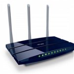Router 4 Port-uri Wireless N Gigabit 300Mb/s TL-WR1043ND 3 antene detasabile
