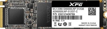ADATA SSD XPG SX6000 Lite 512GB M.2 2280 PCI-E x4 Gen3 NVMe (ASX6000LNP-512GT-C), ADATA