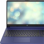 Laptop HP 15s-fq2022nq cu procesor Intel® Core™ i3-1115G4 pana la 4.10 GHz, 15.6", Full HD, 8GB, 512GB SSD, Intel® UHD Graphics, Free DOS, Albastru