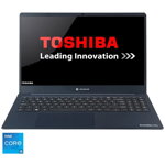 Laptop Toshiba Satellite Pro C50-J-112 cu procesor i5-1135G7, 15.6", Full HD, 8GB, 256GB SSD, Intel Iris Xe Graphics, Free DOS, Dark Blue