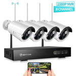 Sistem de supraveghere Heimvision 4 camere 8 canale WiFi 1080p, Heimvision