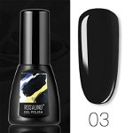 Oja Semipermanenta Rosalind Premium 03 Negru | 12ml, NailsFirst