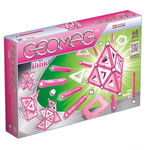 Set de constructie magnetic Geomag Pink 68 piese