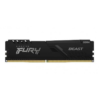 Memorie RAM Kingston FURY Beast RGB, KF432C16BB1AK2/32, 32GB, DDR4, 3200MHz, CL16, Dual Channel Kit, Kingston Fury