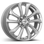 Janta aliaj compatibila cu Hyundai, Kia, Mazda, Dezent KS silver 7Jx17 inch 5x114.3 ET 50 mm gaura centrala 67.1 mm