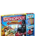 Joc Monopoly Junior Banca Electronica, 5 ani+, Hasbro
