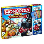 MONOPOLY JUNIOR BANCA ELECTRONICA LIMBA ROMANA, HASBRO