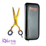 Foarfeca de Tuns Kiera Profesional Gold 6.5 Inch Made in Pakistan, Kiera Beauty