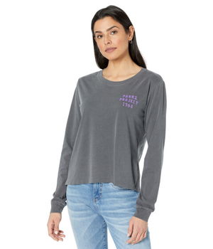 Imbracaminte Femei Parks Project 1968 National Parks Tour Long Sleeve Boxy Tee Vintage Black, Parks Project