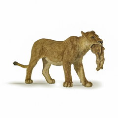 Figurina Papo Wild Animal Kingdom – Leoaica si puiul ei, Papo