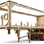 Puzzle 3D Ugears Remorca pentru camion VM-03 138 piese