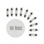 Bec auto SV8.5- 11x31mm 12V 10W Pret / set de 10buc, 