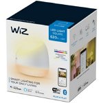 Veioza LED inteligenta portabila WiZ Squire, Wi-Fi + Bluetooth, 9W, 620 lm, lumina alba reglabila, compatibil Google Assistant/Alexa/Siri, Alb, Philips