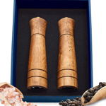 Set de 2 rasnite pentru mirodenii Liagué, lemn, maro, 21,5 x 5,3 cm, 