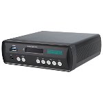 Amplificator cu mixer stereo 2x30W cu Bluetooth /USB/ SD, clasa D, intrare MIC/AUX, carcasa Aluminiu, MINI60, DSPPA