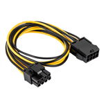 Cablu prelungitor PCI Express 8 pini la 8 pini (6+2) T-M 0.4m, AK-CA-82