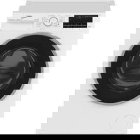 Masina de spalat rufe Beko BB5WFT58419W, 8kg, 1400rpm, Clasa A, 15 programe, Motor ProSmar Inverter, display, IronFast, SteamCure, filtru FiberCatcher, HomeWhiz, alb Masina de spalat rufe Beko BB5WFT58419W, 8kg, 1400rpm, Clasa A, 15 programe, Motor ProSmar Inverter, display, IronFast, SteamCure, filtru FiberCatcher, HomeWhiz, alb