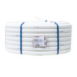 Tub flexibil, copex, din PVC cu fir de tragere, diametru 32mm, lungime 50m, alb/ EXT 10809