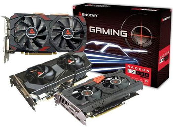Placa Video BIOSTAR Radeon RX 580 Gaming, 8GB, GDDR5, 256 bit, BIOSTAR