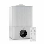 Umidificator ultrasunete cu automatizare si lumina de noapte, telecomanda , afisaj temperatura si umiditate, temporizator, Reer 94060, Reer