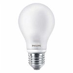 Bec LED Philips Classic A60, E27, 7W (60W), 806 lm, lumina calda (2700K), mat, PHILIPS