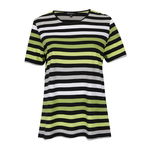 Tricou cu dungi verde & negru - Ulla Popken