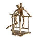 Figurina ROMANCE, metal, 17X13X10 cm, CASABLANCA modernes Design