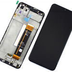 Display Samsung Galaxy M33 5G M336 Display Original Service Pack cu Rama Negru Black, Samsung