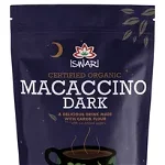 Bautura instant decofeinizata BIO vegana Macaccino Dark Iswari