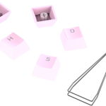 Accesoriu gaming HyperX Rubber Keycaps Upgrade Set PBT Pink, HyperX