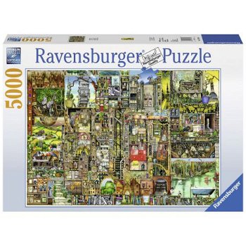 Puzzle Ravensburger - Orasul Bizar, 5.000 piese (17430), Tm Toys