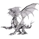 Puzzle 3D - Piececool - Dragon argintiu | Robotime, Robotime