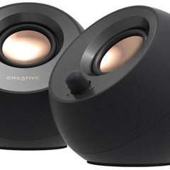 Boxe Creative Pebble v3 2.0 Bluetooth 5.0 USB-C/A and Aux-in Negru