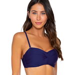 Imbracaminte Femei Sunsets Iconic Twist Bandeau Top (EFGH Cups) Indigo, Sunsets