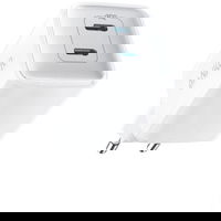 Incarcator retea Anker 521 Nano Pro 40W 2x USB-C Alb