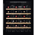 Vitrina pentru vinuri incorporabila Electrolux EWUS052B5B, 52 Sticle, Clasa G, H 82 cm (Negru), Electrolux