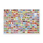 Puzzle Educa - Flags of the World, 1500 piese (15530), Educa