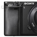 Aparat Foto Mirrorless Sony A6000 (Negru) + obiectiv SEL 16-50mm, 24.3 MP, Wi-Fi