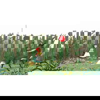 Little Red Riding Hood – Carte cu sunete cu povestea Scufita Rosie, Usborne