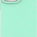 Husa din silicon pentru iPhone 14 Pro din seria Eco Case in verde menta, ForIT