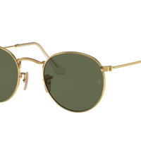Ochelari de soare barbati Ray-Ban RB3447N 001 Round Metal, Ray-Ban