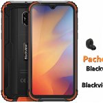 Pachet telefon mobil Blackview BV5900 4G 3 32 Orange + Casti wireless in-ear Blackview AirBuds 1 Negru
