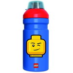 Sticla apa LEGO Classic, albastru-rosu 40560001, 