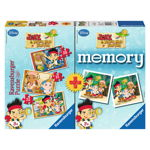 Puzzle Memory Aventurile lui Jack, 3 buc in cutie 15/20/25 piese Ravensburger RVSPC07075, Ravensburger