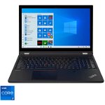 Laptop Lenovo 15.6'' ThinkPad T15g Gen 2, UHD IPS, Procesor Intel® Core™ i7-11800H (24M Cache, up to 4.60 GHz), 32GB DDR4, 1TB SSD, GeForce RTX 3080 16GB, Win 10 Pro, Black, Lenovo